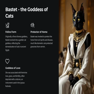 Bastet- the goddess of Cats