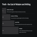 Thoth- the God of Wisdom and Writing